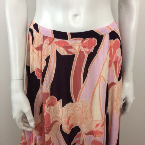 FREE PEOPLE Lined Ruffled Bring back Summer Maxi 4 - Picture 7 of 8